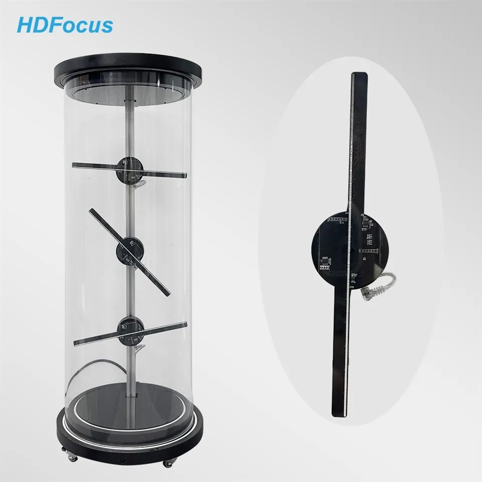 Mini Hologram Fean Led Splicing человеческий раствор