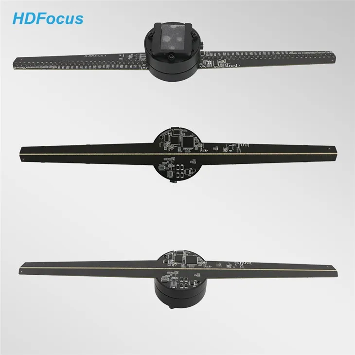 32 -см 3D светодиодный вентилятор голограммы вентилятор голограммы